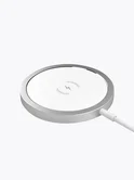 Беспроводное ЗУ MagSafe, Qi 15W, серебро, Deppa 24012