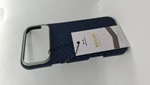 Чехол KEEPHONE KEVILAR PARIS CARBON MAGSAFE CASE (IP 17 PRO MAX, BLUE)