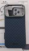 Чехол KEEPHONE KEVILAR PARIS CARBON MAGSAFE CASE (IP 17 PRO, BLUE)