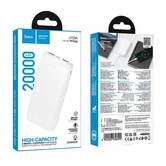 Внешний аккумулятор HOCO J153A Stability (20000mAh) (белый)